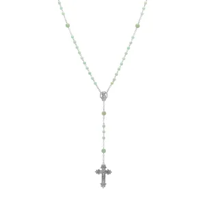 Symbols Of Faith Beaded Crucifix Rosary Necklace 1928 Jewelry