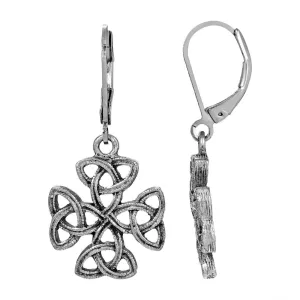 Symbols Of Faith Celtic Trinity Cross Earrings 1928 Jewelry