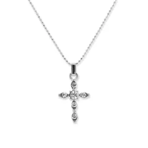 Symbols Of Faith Cross Pendant Necklace 20" 1928 Jewelry