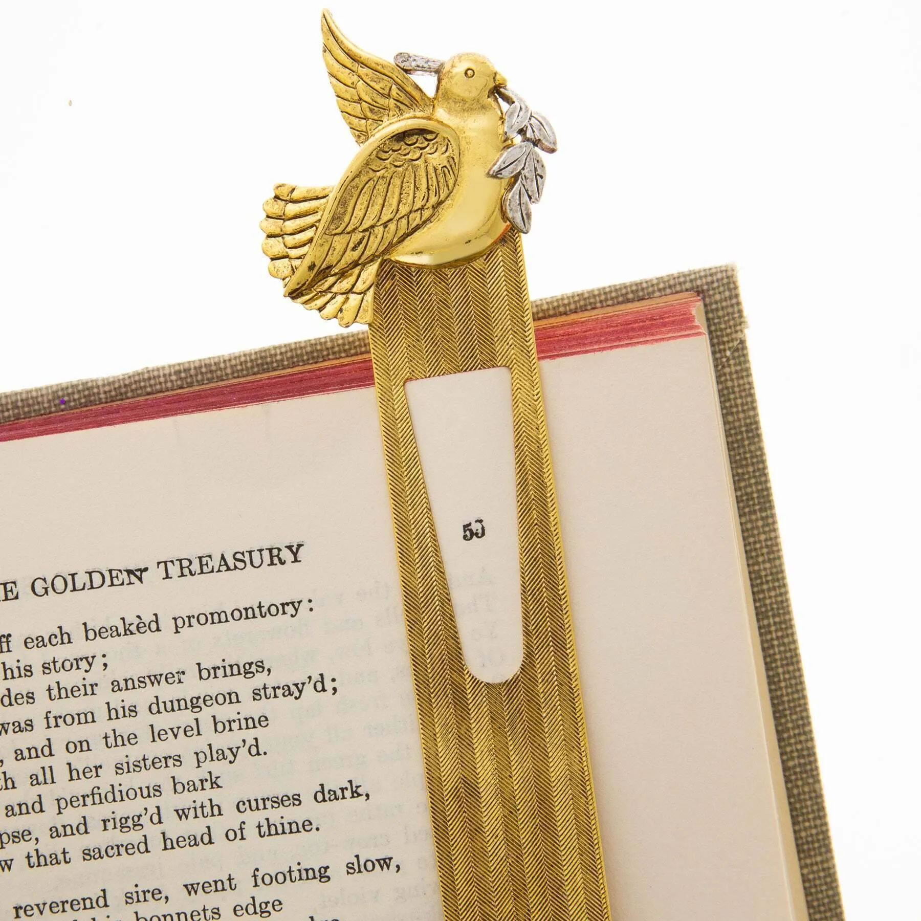 Symbols Of Faith Dove With Olive Branch Bookmark 1928 Jewelry