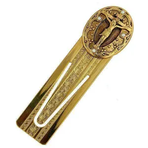 Symbols Of Faith Faux Pearl Crucifix Small Bookmark 1928 Jewelry