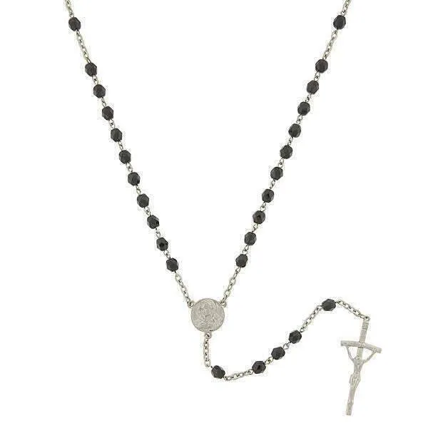 Symbols Of Faith Inspired Papal Pastoral Staff Beaded Rosary 1928 Jewelry