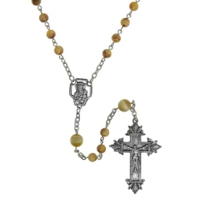 Symbols Of Faith Mary And Child & Crucifix Beaded Rosary 1928 Jewelry