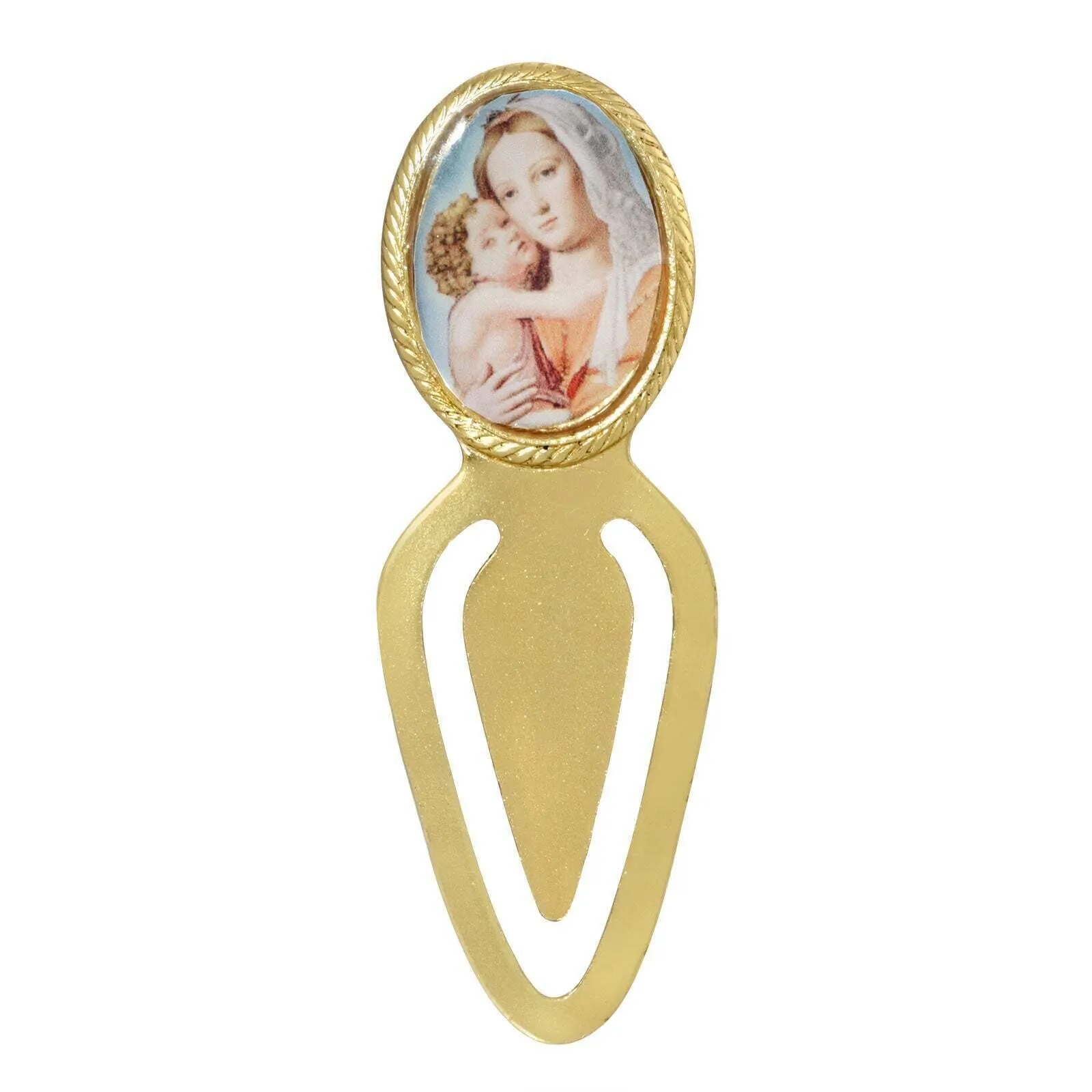 Symbols Of Faith Mary and Child Bookmark 1928 Jewelry