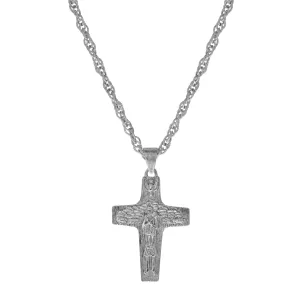 Symbols of Faith Pope Francis Pendant Pectoral Cross Necklace 26" 1928 Jewelry