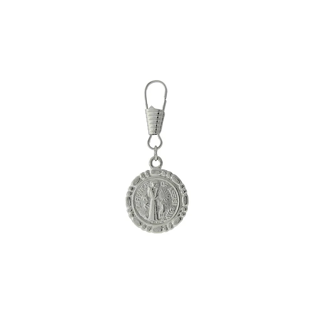 Symbols Of Faith St. Francis Of Assisi Attachable Pet Collar Tag 1928 Jewelry