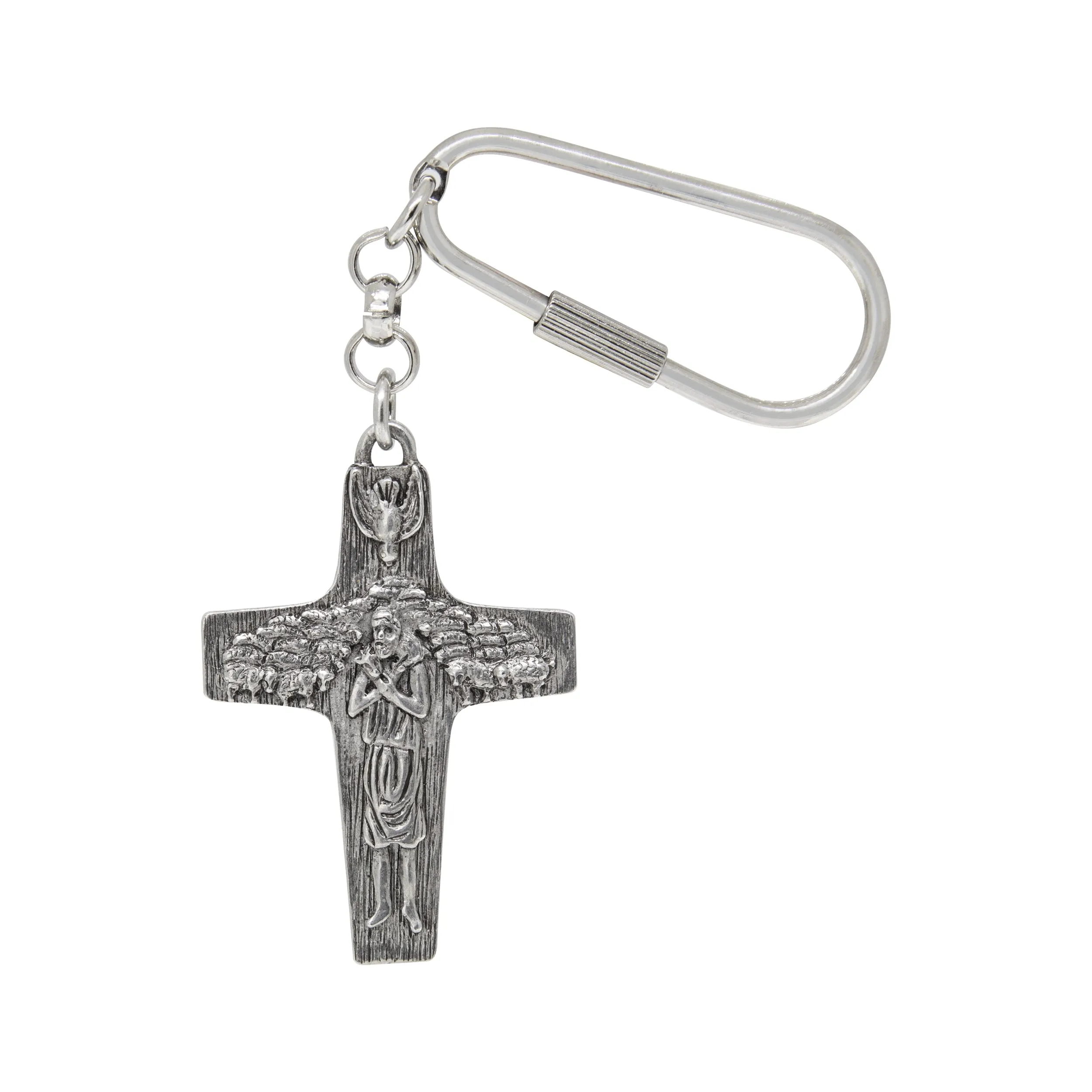 Symbols Of Faith The Good Shepherd Cross Key Chain 1928 Jewelry