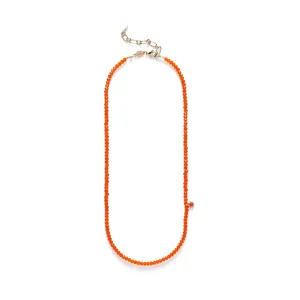 Tangerine Dream Gold Plated Necklace w. Beads