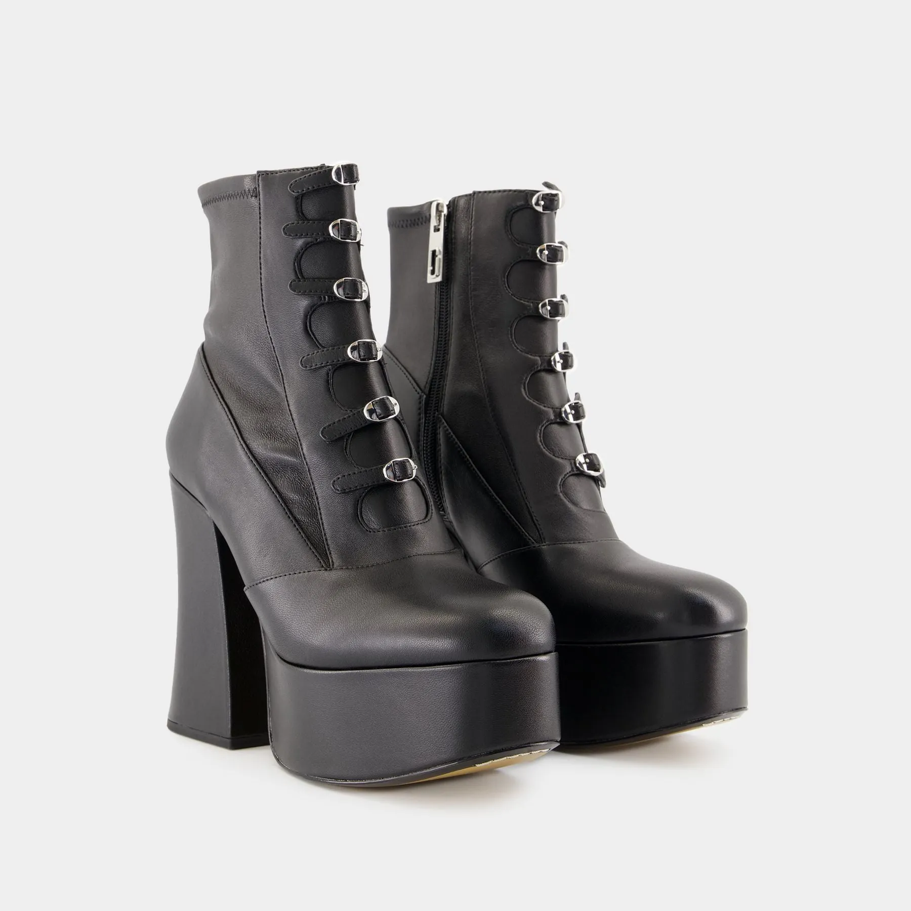 The Kiki Stretch Ankle Boots - Marc Jacobs - Leather - Black