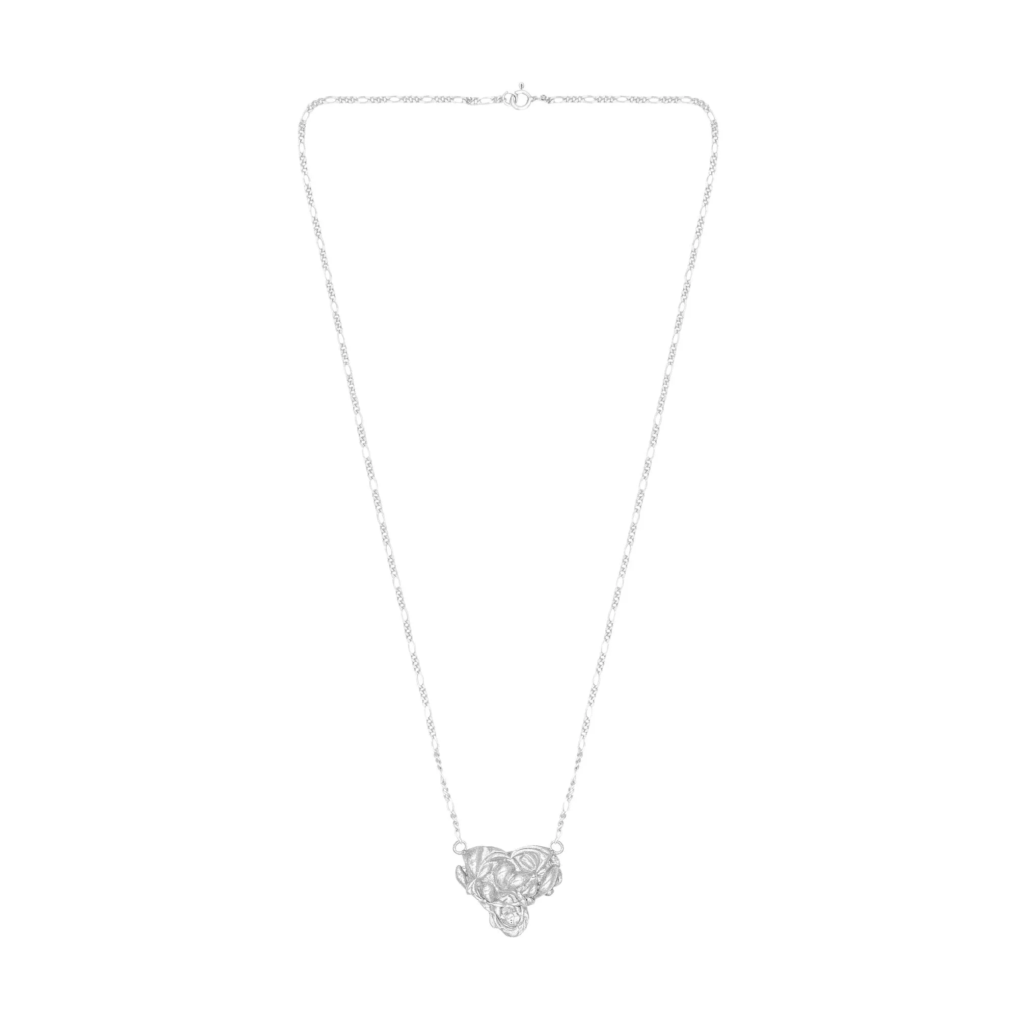 The Metope Silver Necklace