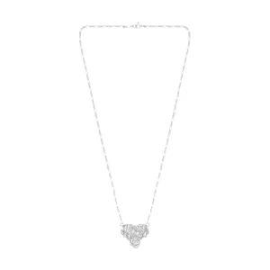 The Metope Silver Necklace