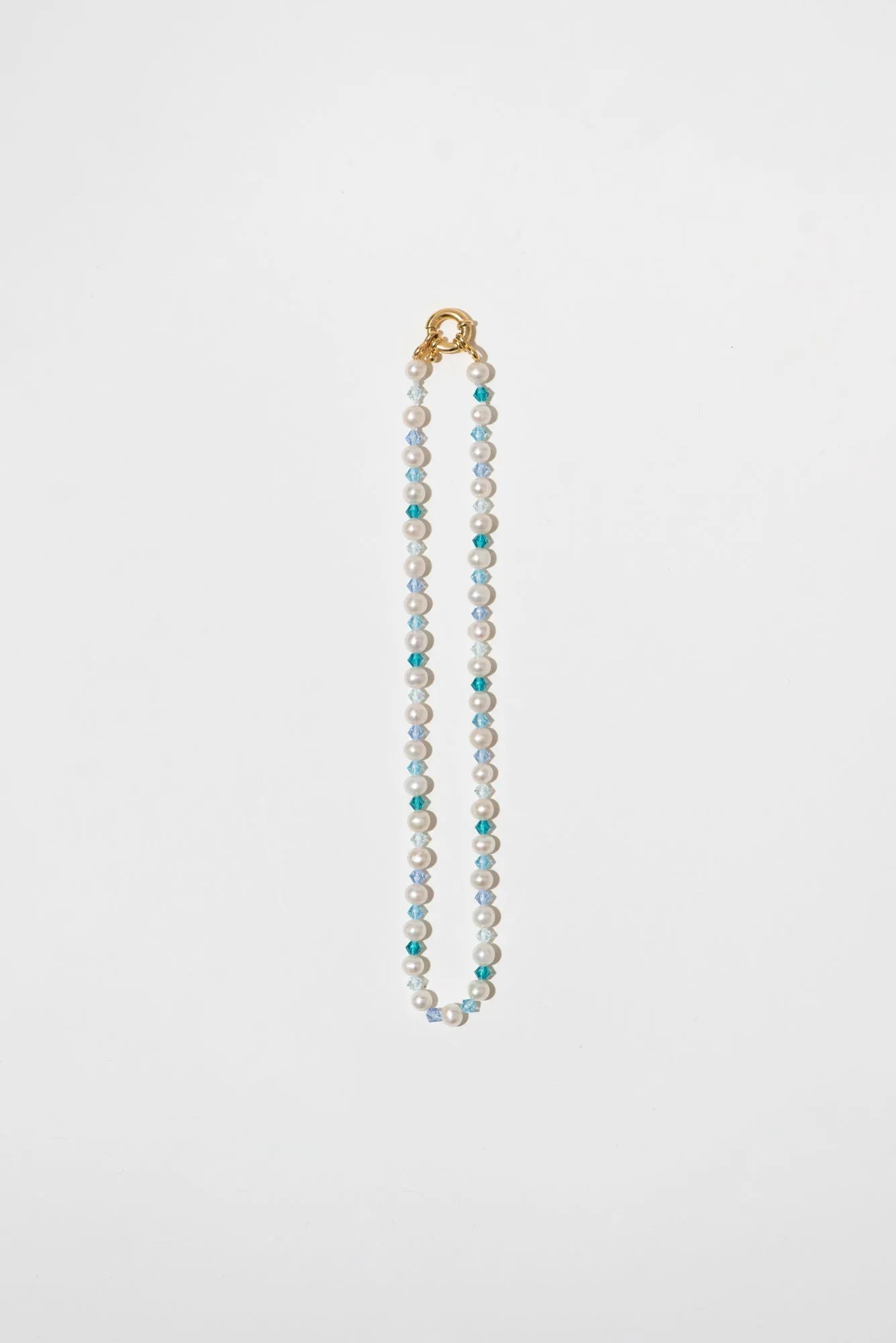 The Ocean Pearl 18K Gold Plated Choker w. Beads & Pearls