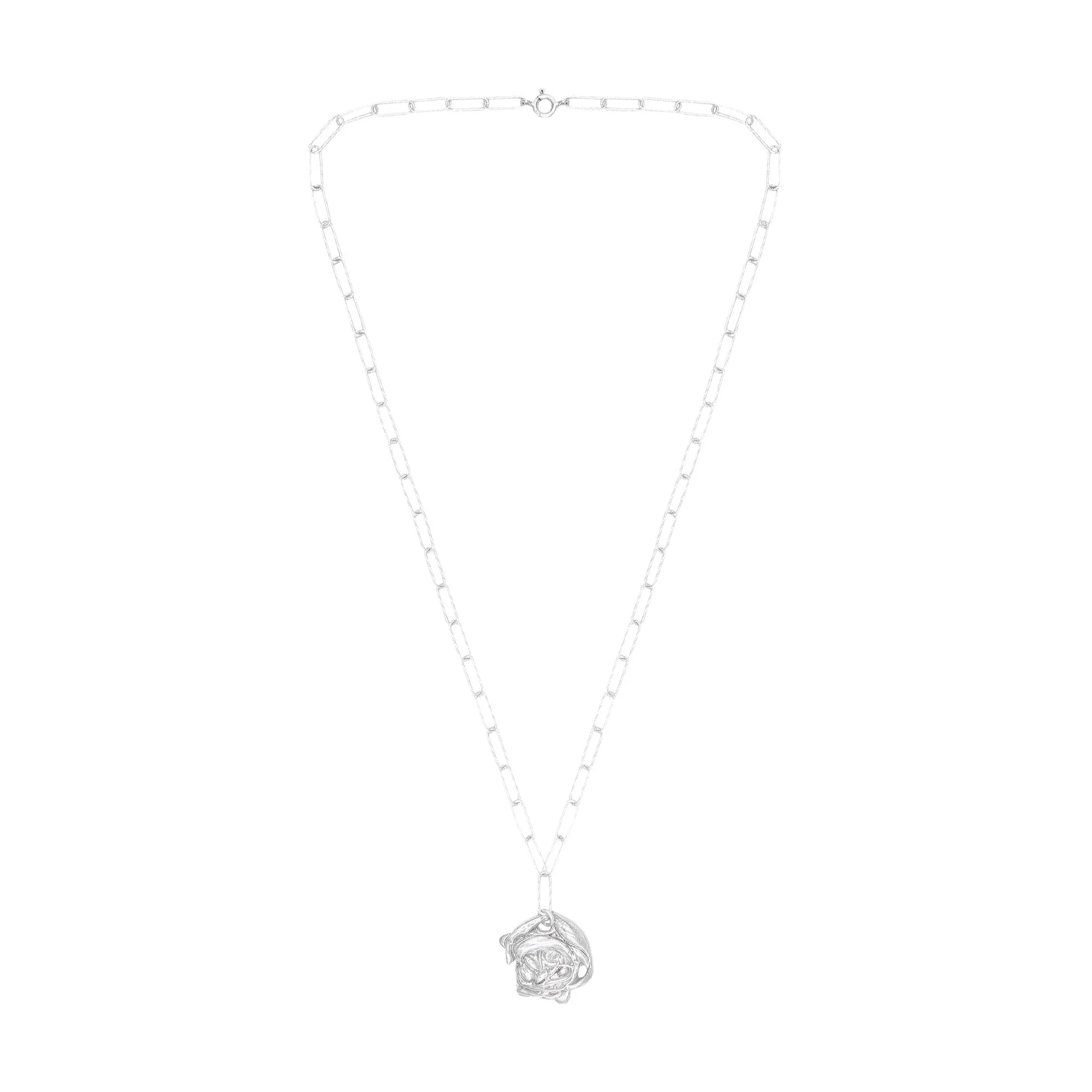 The Paionia Silver Necklace