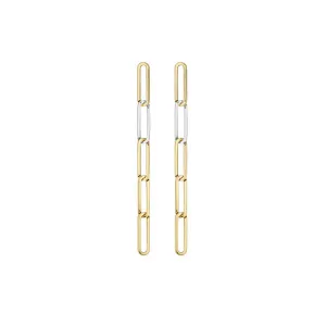 The Sigh V 18K Gold Stud