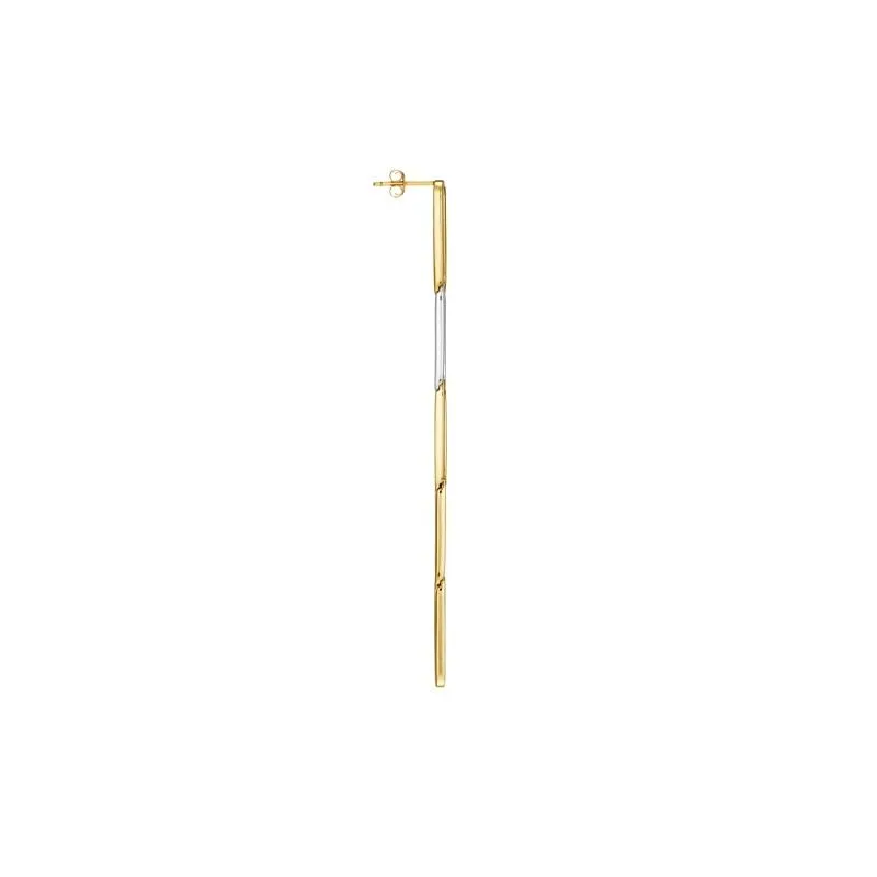 The Sigh V 18K Gold Stud
