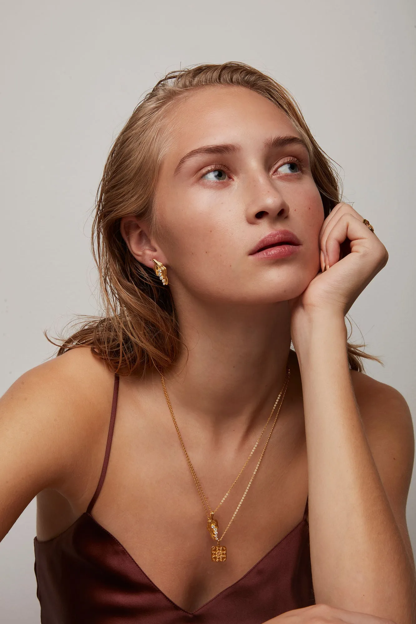 The Tinder Box Gold Plated Necklace