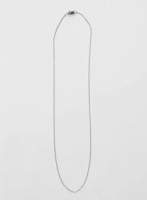 Thin chain 18K Whitegold Necklace