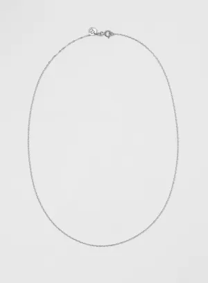 Thin Silver Necklace