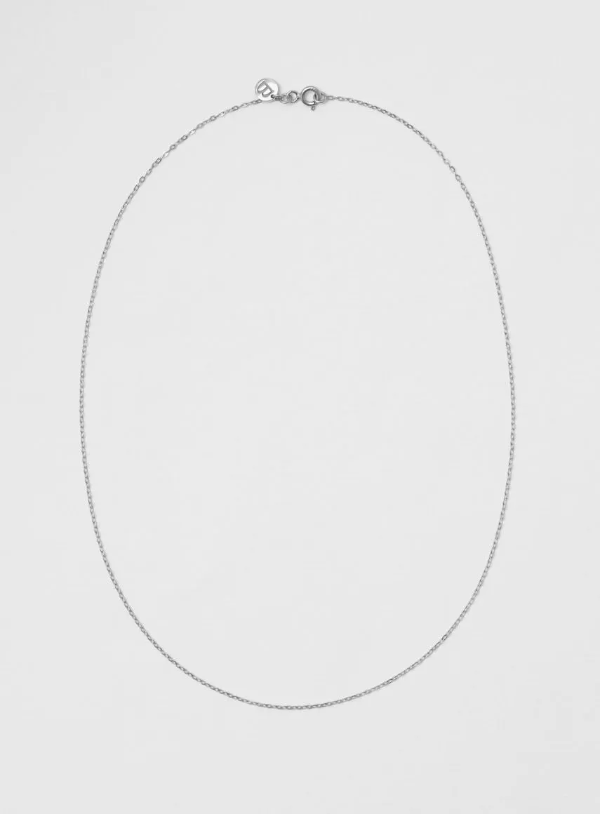 Thin Silver Necklace