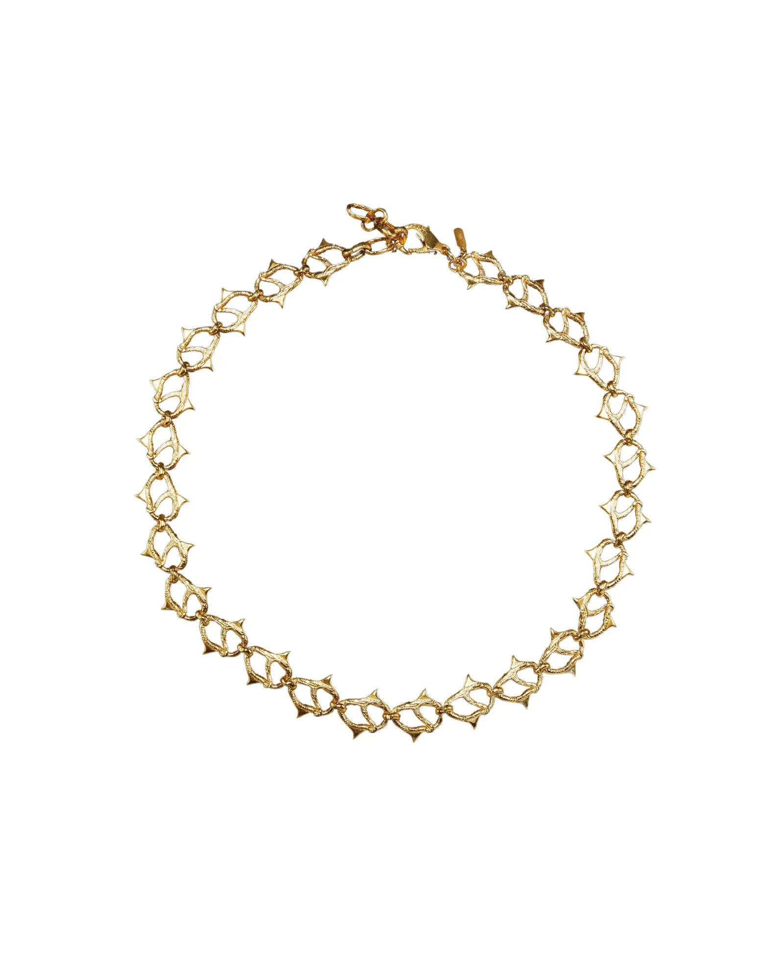Thorn Gold Plated Necklace