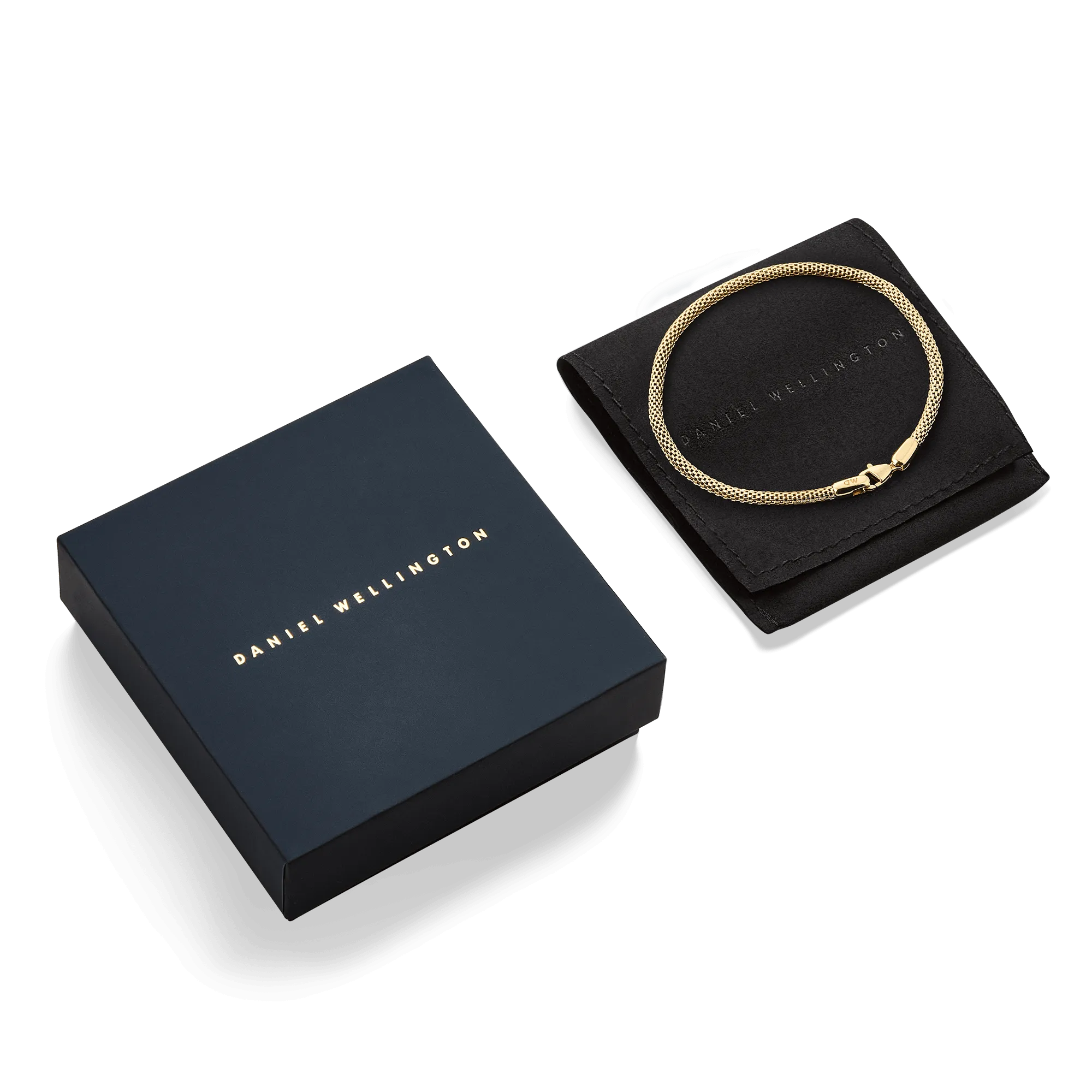 Tide Mesh Bracelet Evergold 2.8 Daniel Wellington