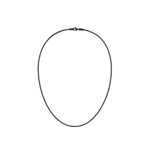 Tide Mesh Necklace Black 1.8 Daniel Wellington