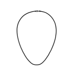 Tide Mesh Necklace Black 2.8 Daniel Wellington