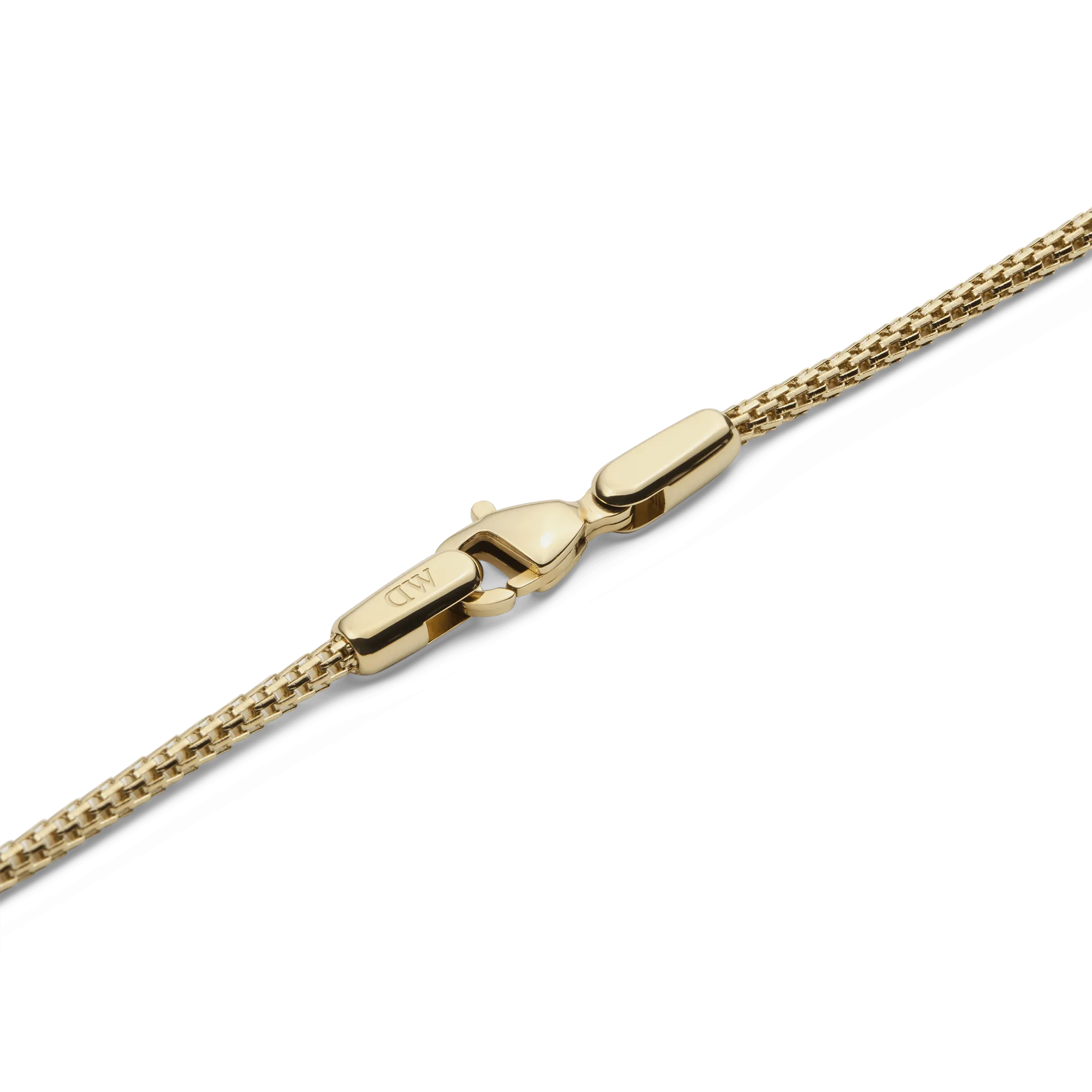 Tide Mesh Necklace Gold 1.8 Daniel Wellington