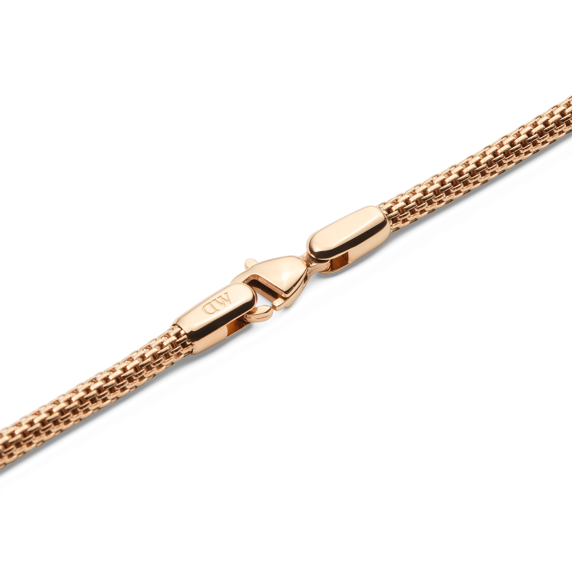 Tide Mesh Necklace Rose Gold 2.8 Daniel Wellington