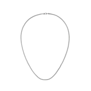 Tide Mesh Necklace Silver 2.8 Daniel Wellington