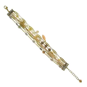 T.R.U. Bohemian Multi Chain Bracelet 1928 Jewelry