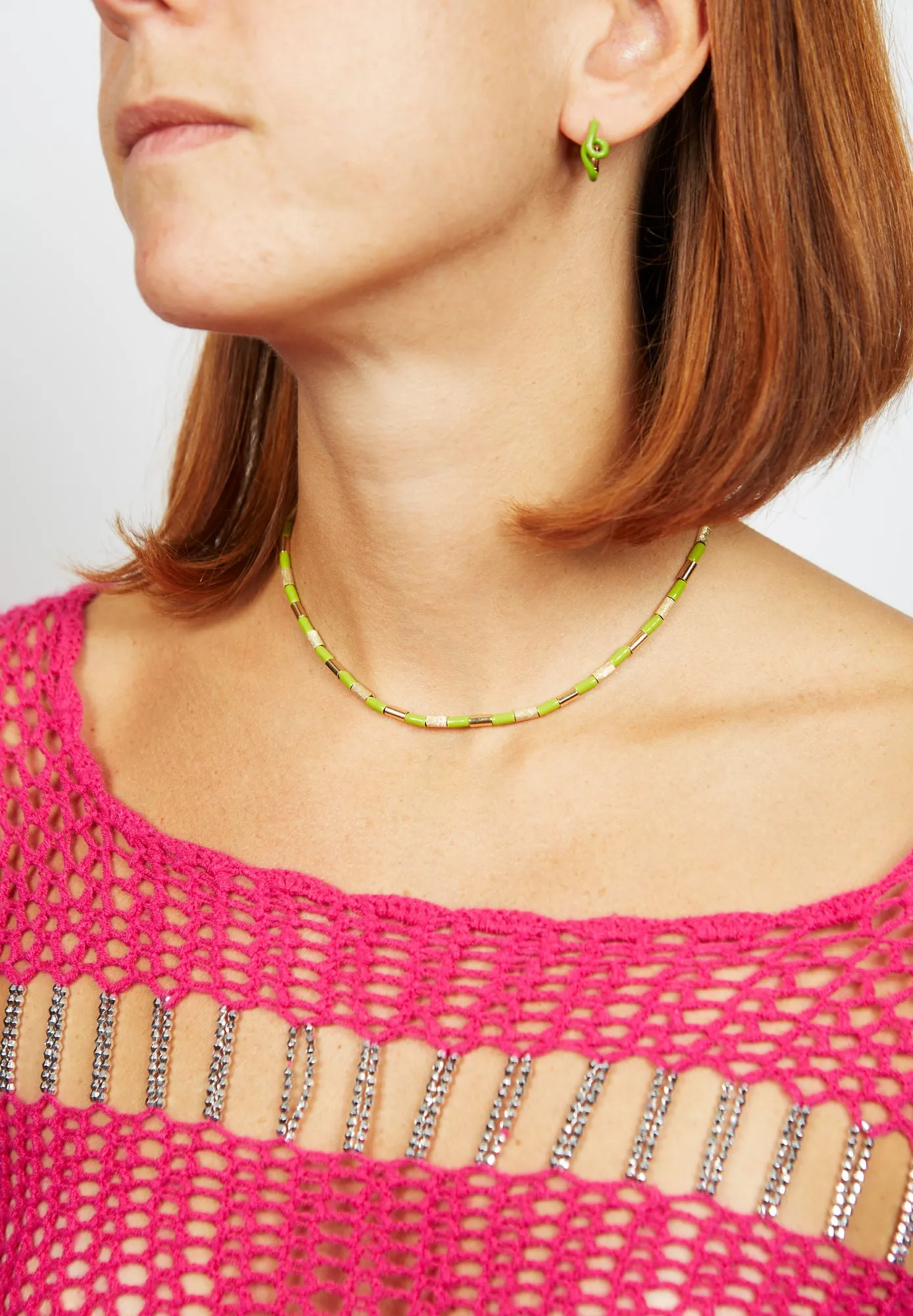 Tubini 9K Gold Necklace