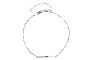 Twist 14K Whitegold Bracelet