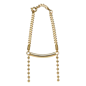 Unisex Choker Gold Plated