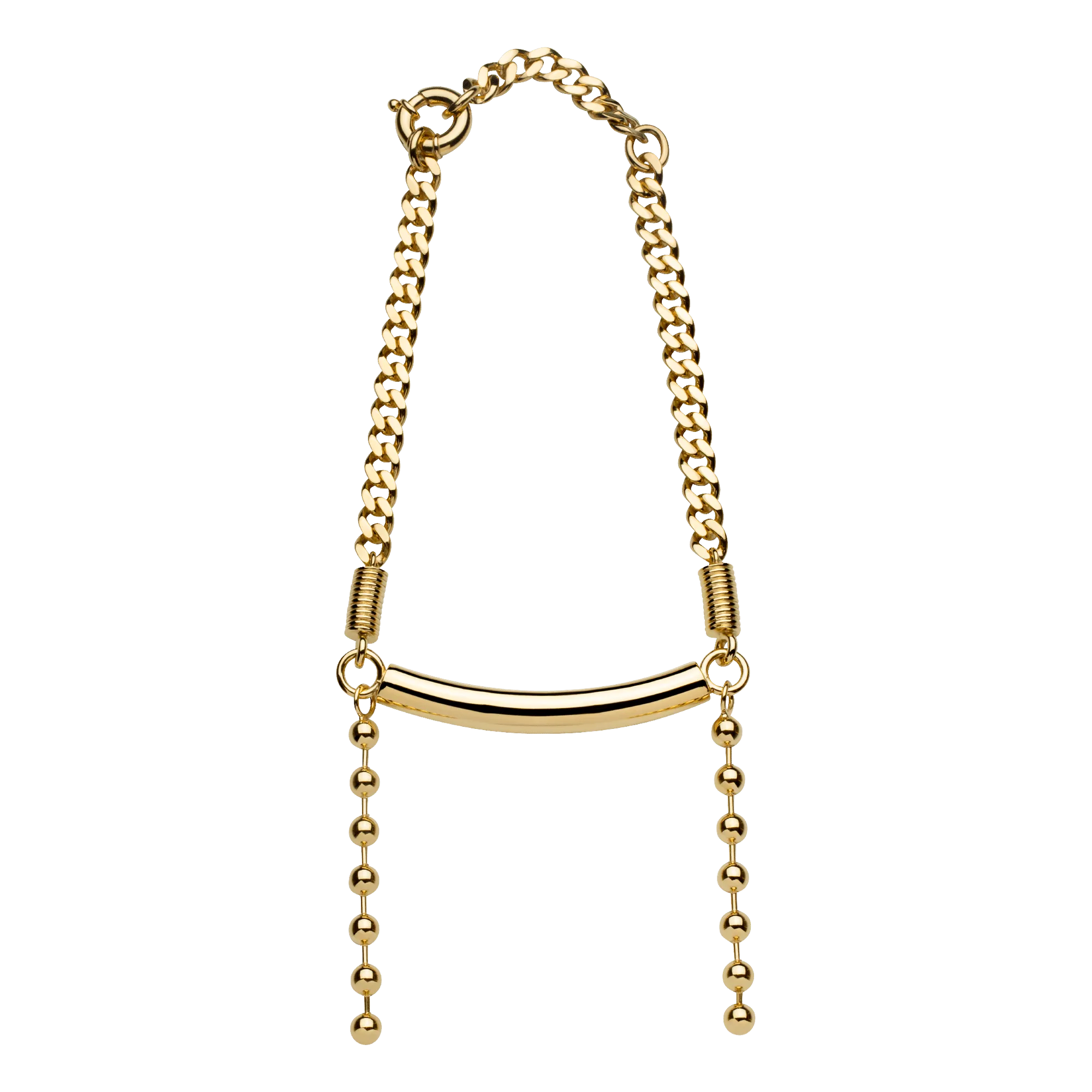 Unisex Choker Gold Plated