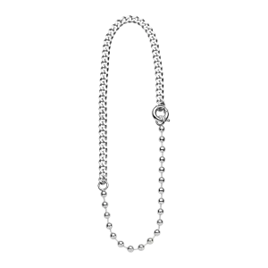 Unisex Necklace Silver