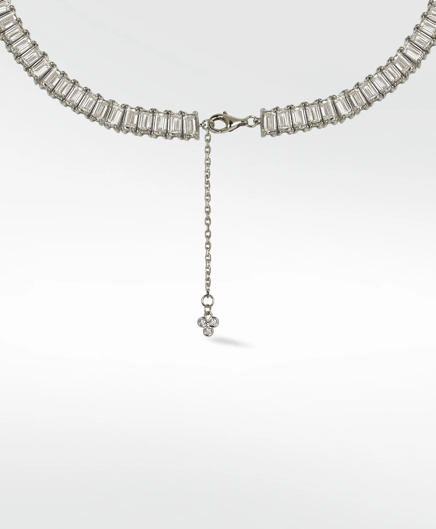 Veto Lux 14K Whitegold Necklace w. Lab-Grown Diamonds