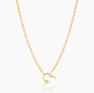 Vienna Rolo Charm Necklace 20”