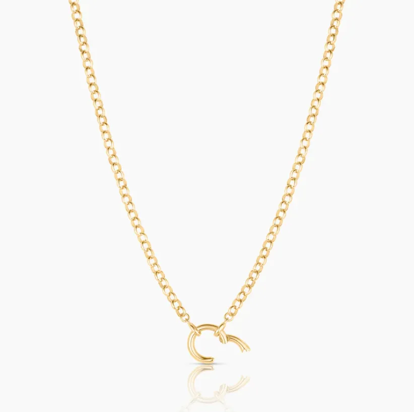 Vienna Rolo Charm Necklace 20”