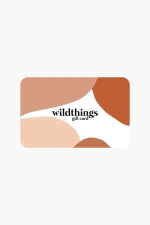 Virtual gift card (starting from 10) Wildthings Collectables
