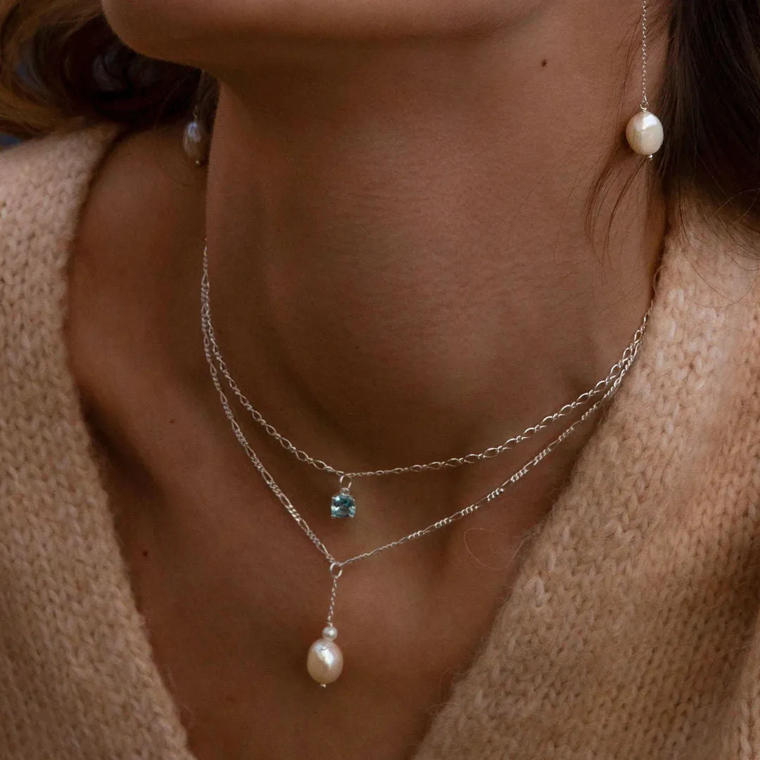 Wave Silver Necklace