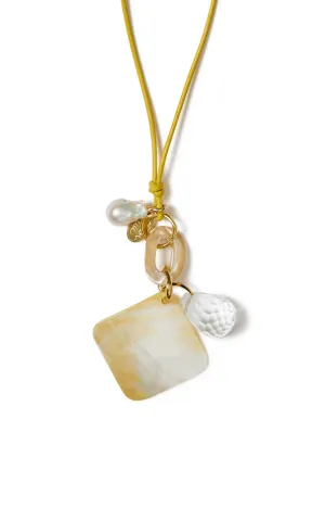 White Mop Mix Necklace