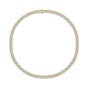 WIDE PAVE DIAMOND CLEO CHOKER Anita Ko