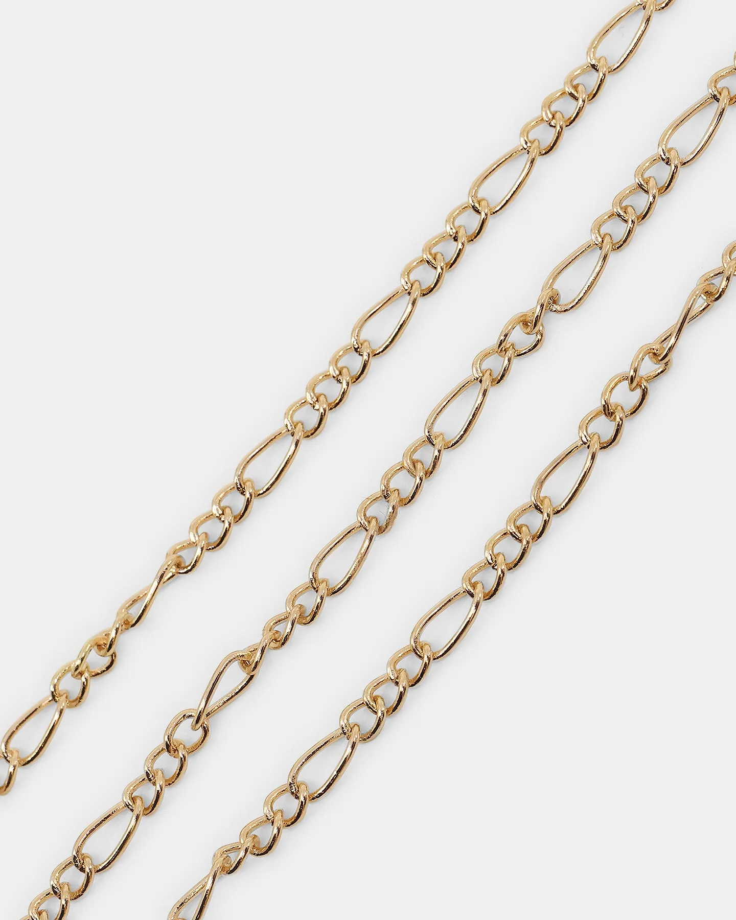 Wild For The Weekend Cloud Rectangle Pendant Necklace Gold