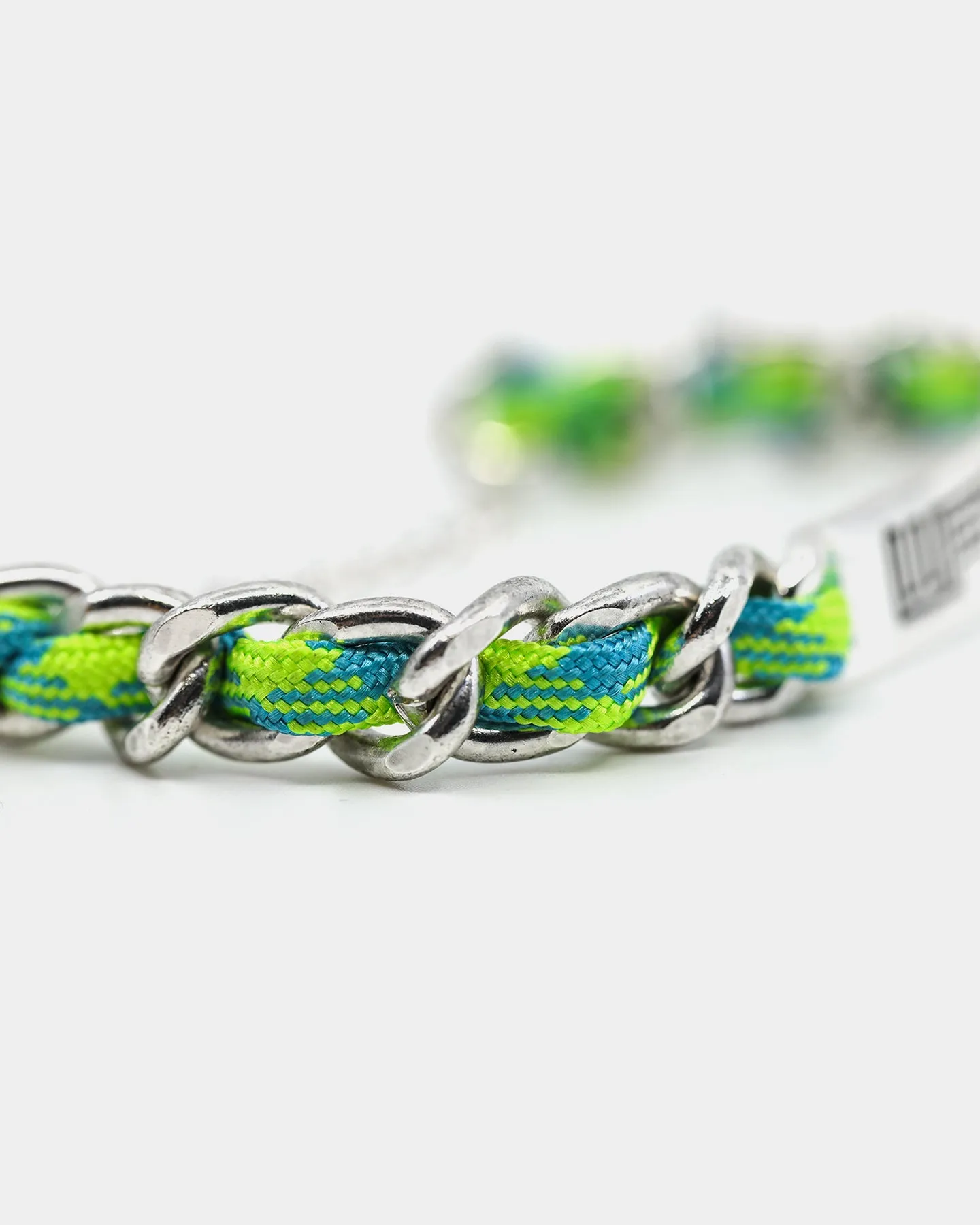 Wild For The Weekend Fantazia C&C ID Bracelet Silver/Green