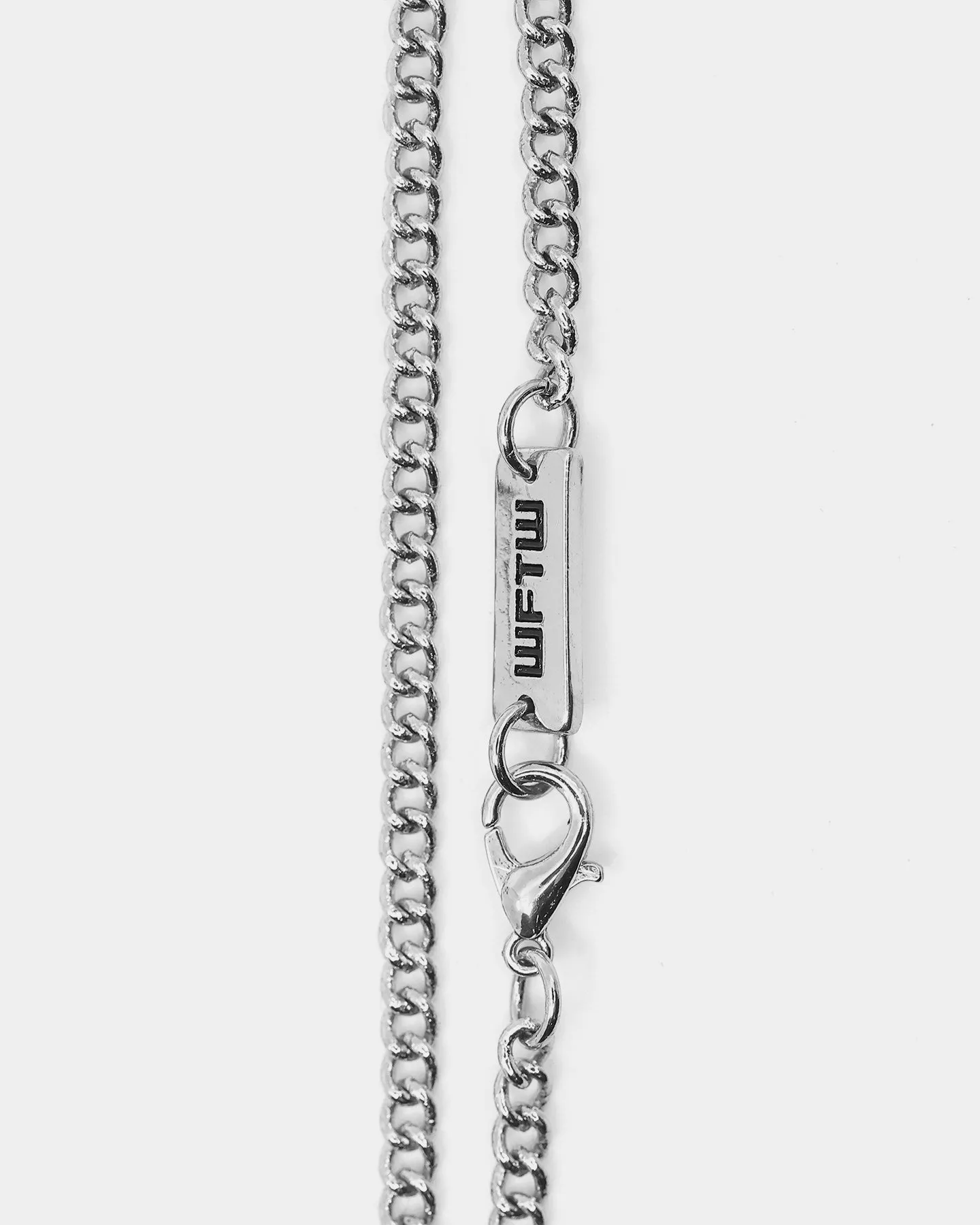 Wild For The Weekend Lightning Pendant Necklace Silver