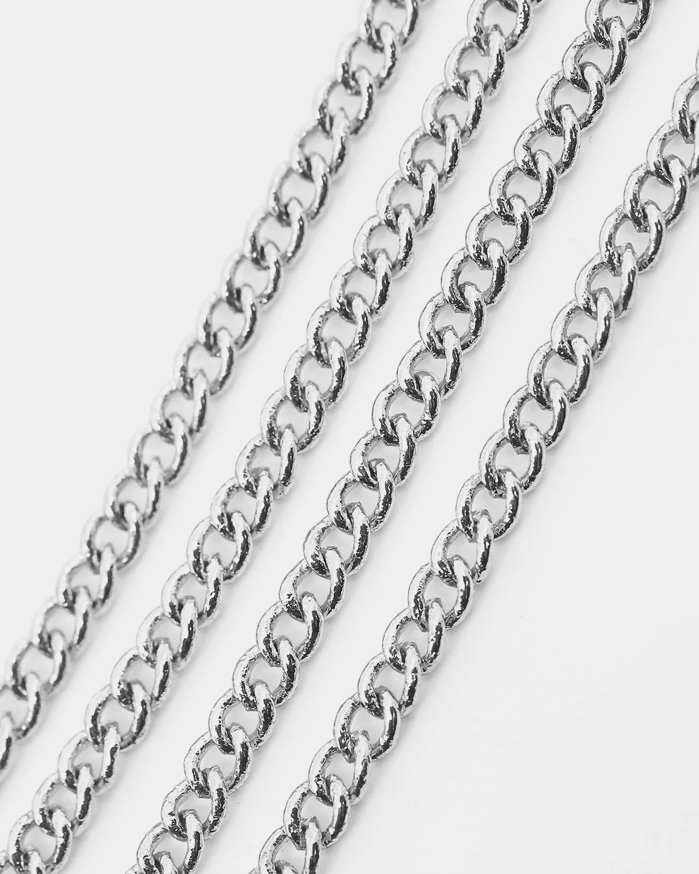 Wild For The Weekend Lightning Pendant Necklace Silver