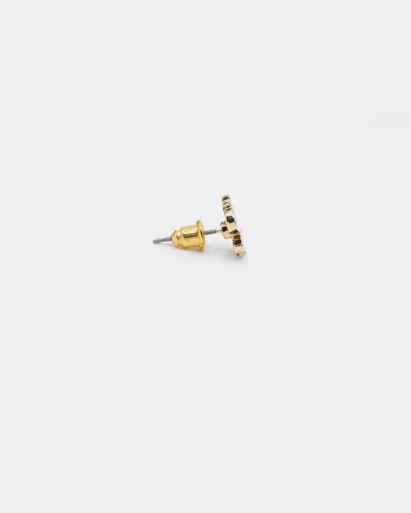 Wild for the Weekend Money Stud Earring Set Gold