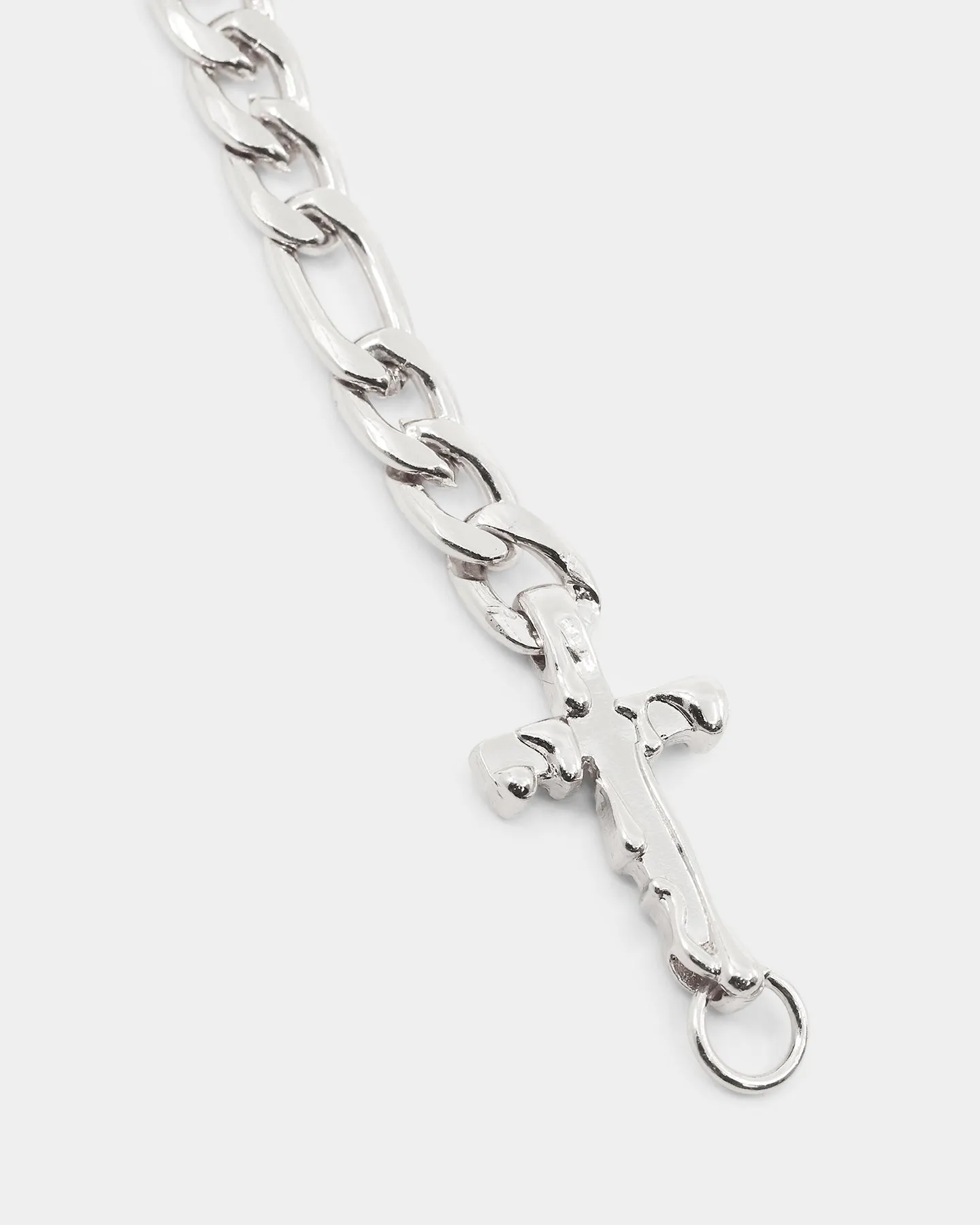 Wild For The Weekend Paint Dripping Bracelet Silver