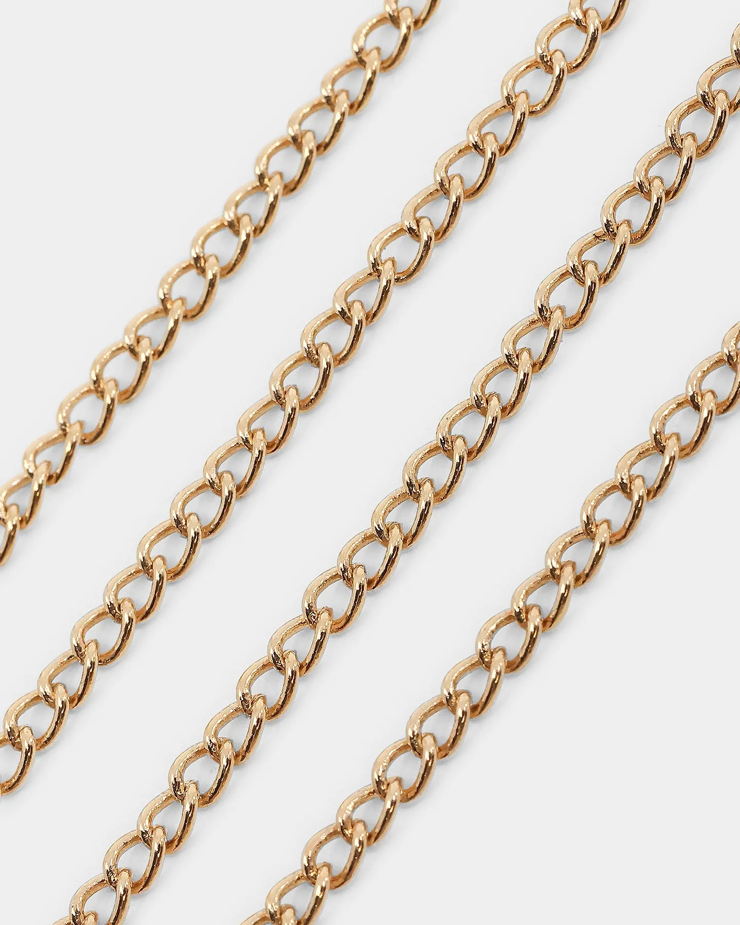 Wild For The Weekend Paint Dripping Necklace Gold